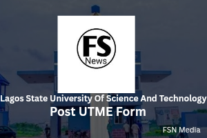 LASUSTECH Post UTME Form