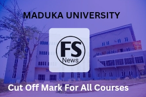 Maduka University Cut Off Mark