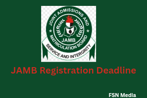 When is JAMB Registration Ending