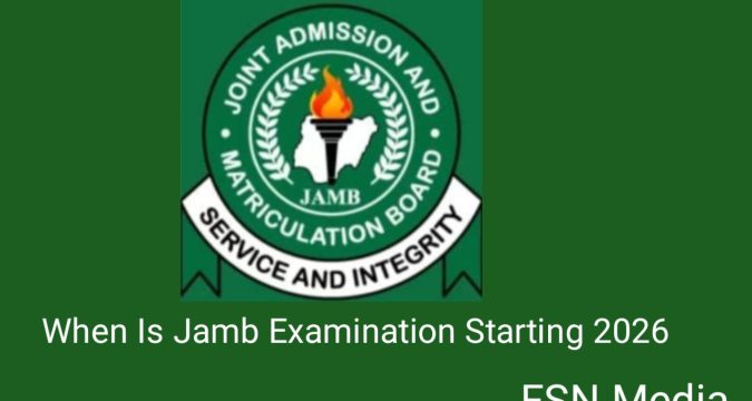 When Is Jamb Examination Starting
